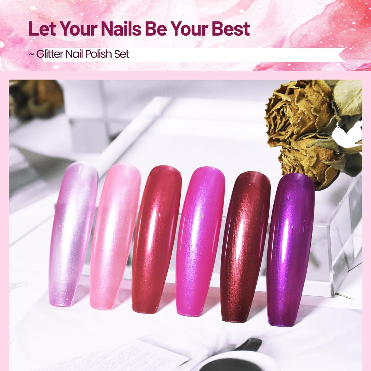 OpenLive nail polish bottle with quick-dry feature
