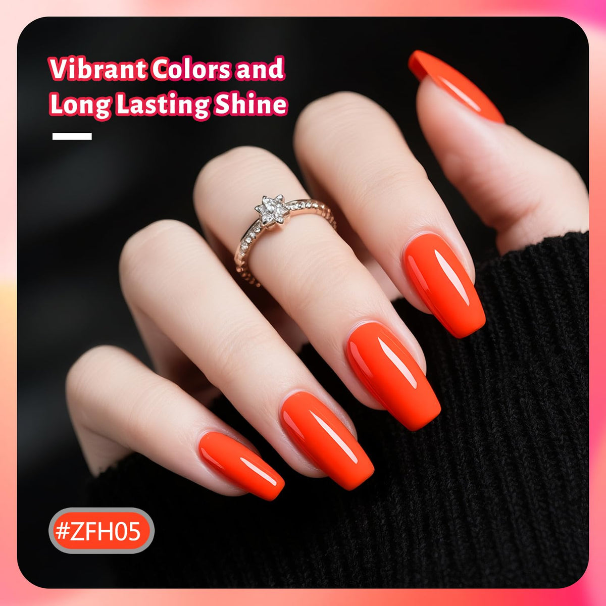 OpenLive nail polish set displayed with a stylish background