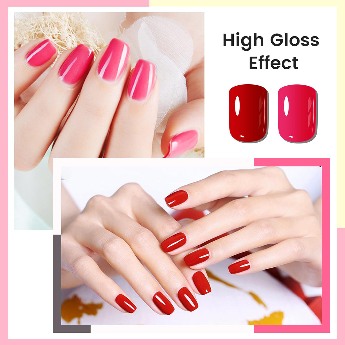 OpenLive Nail Polish Set displayed with vibrant colours
