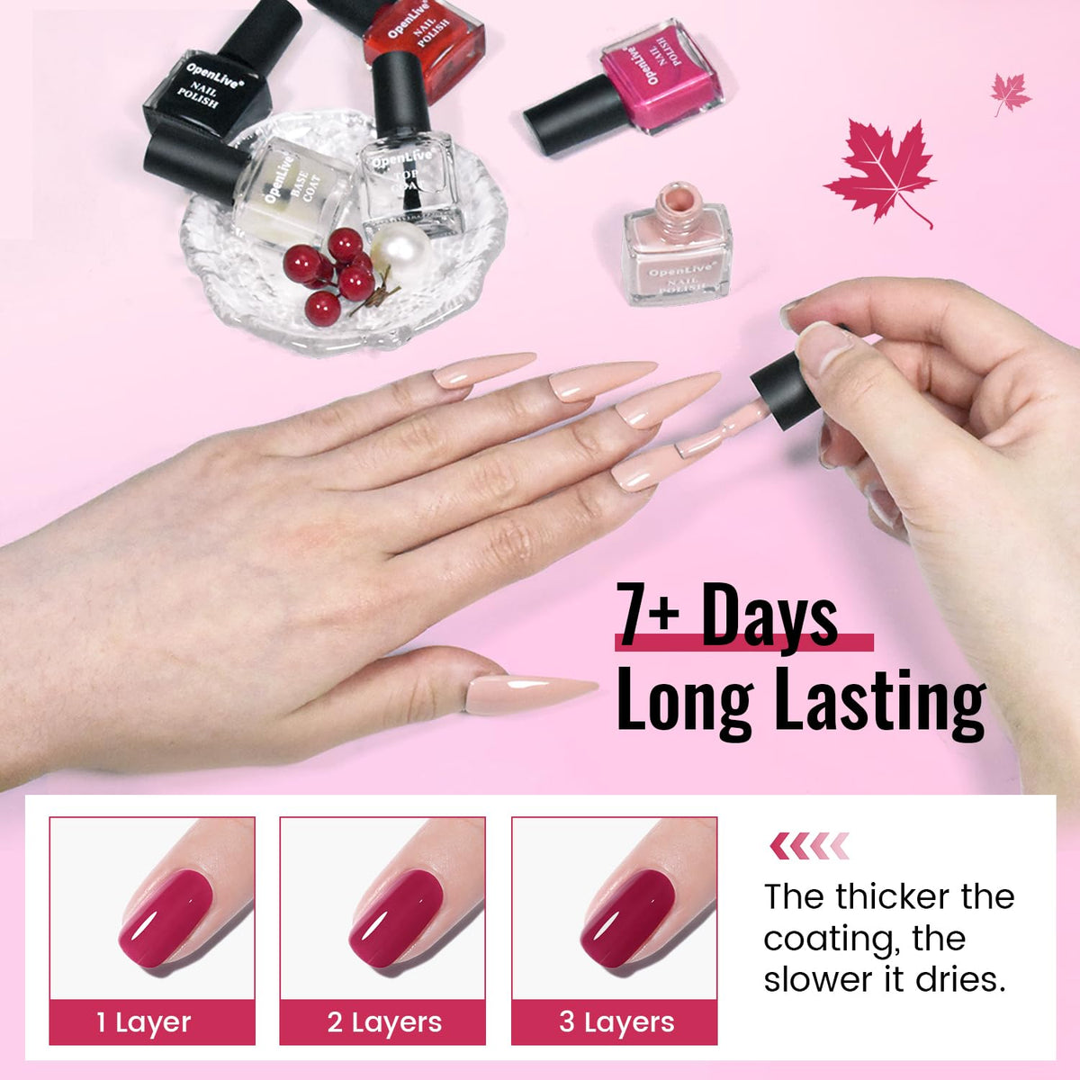 OpenLive nail polish set packaging
