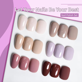 OpenLive nail polish set packaging with product details