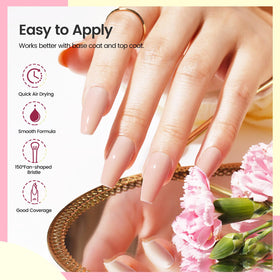 OpenLive Nail Polish Set with a stylish manicure