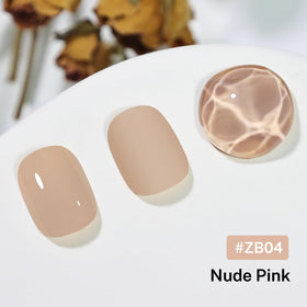 OpenLive Nude Pink Nail Polish bottle with cap