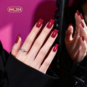OpenLive Reflective Nail Polish in shiny purple shade