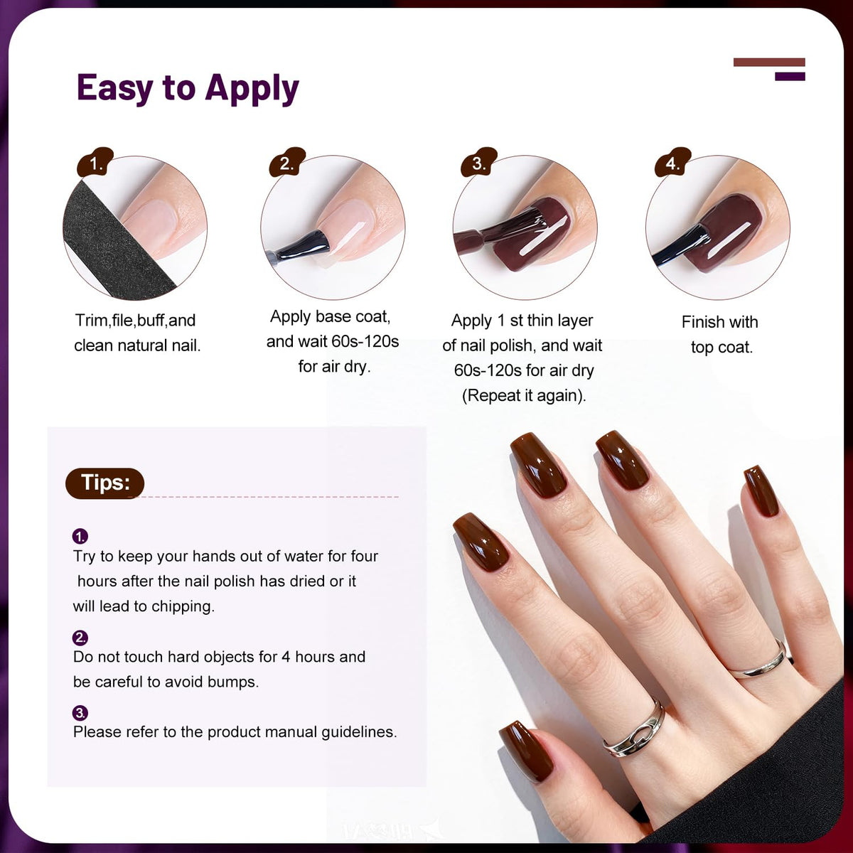 OpenLive Reflective Nail Polish set displayed with nail art tools