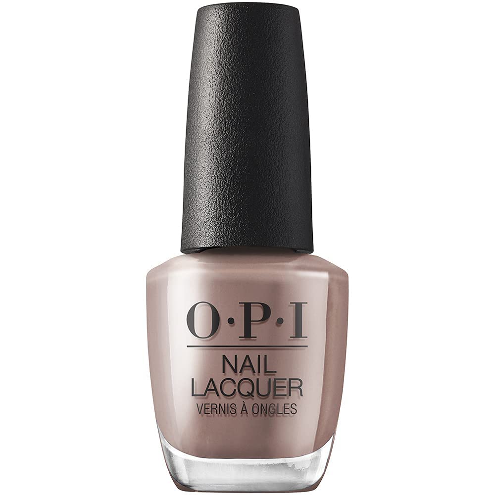 OPI Bonfire Serenade Nail Lacquer front view with dark crème finish