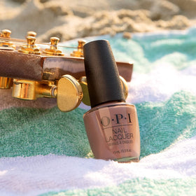 OPI Bonfire Serenade Nail Polish application on nails
