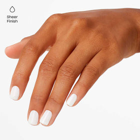 OPI Bubble Bunny Trio Pack displayed on a vanity