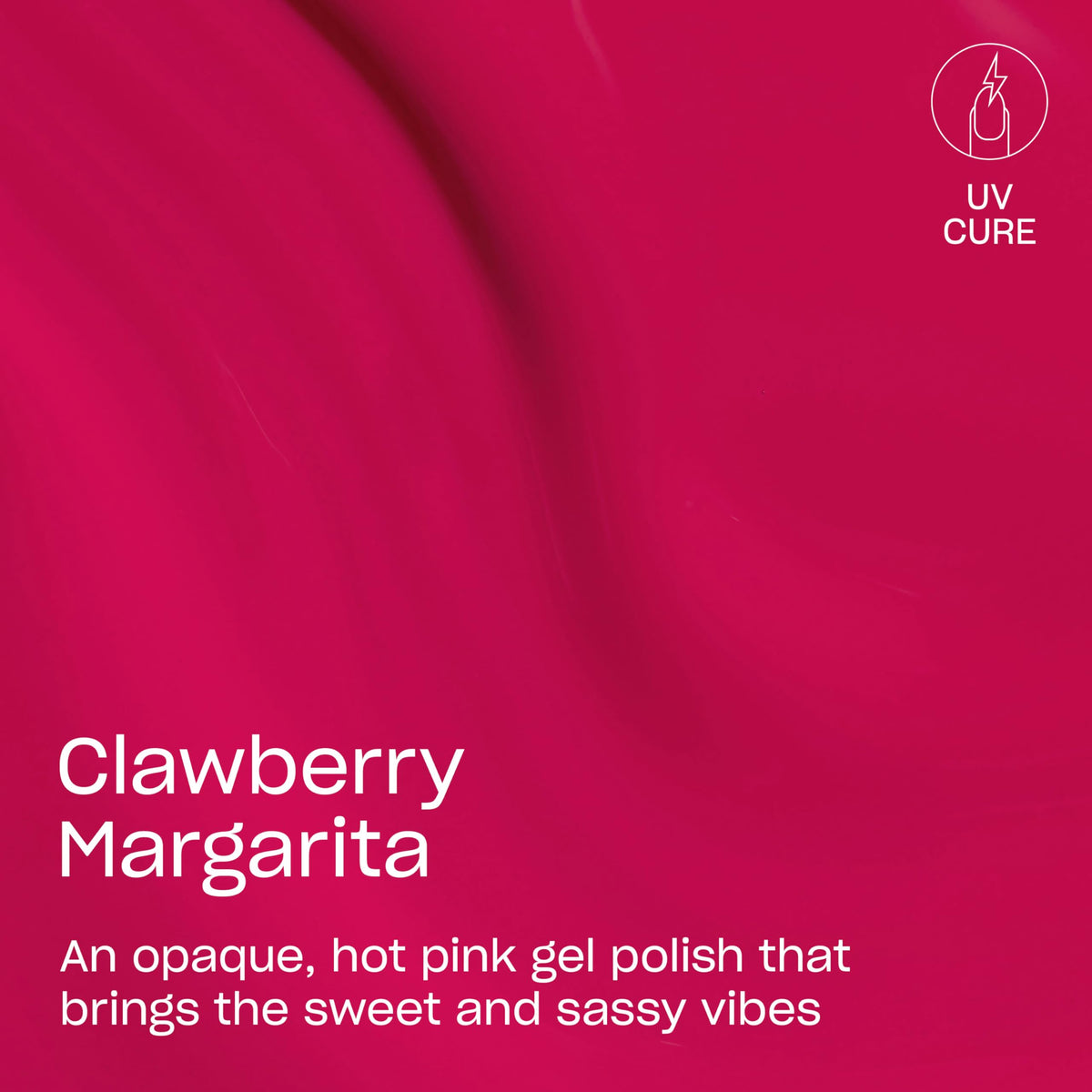 OPI Clawberry Margarita gel polish bottle with label