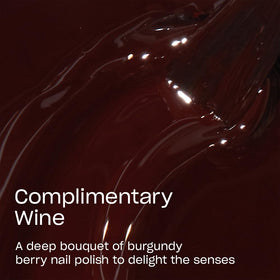 OPI Complimentary Wine Nail Lacquer brush close-up