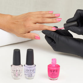 OPI Dopa-mani nail polish in a beauty setup