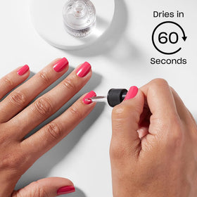 OPI Drip Dry Nail Polish Drying Drops on a manicure table