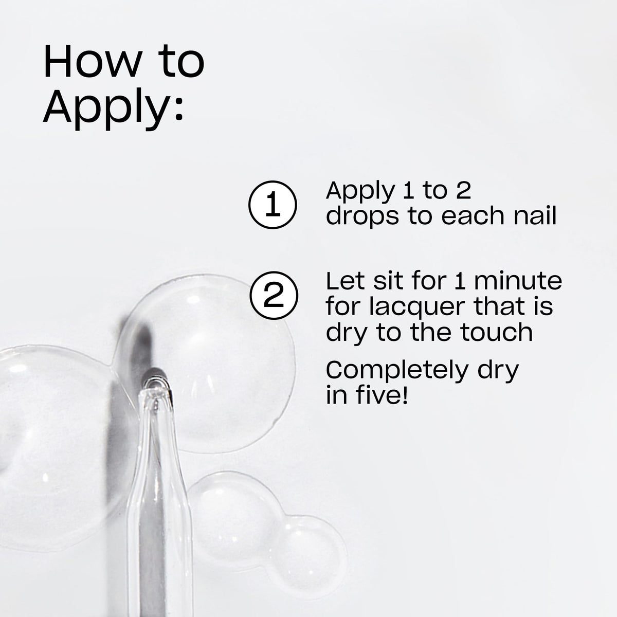 OPI Drip Dry Nail Polish Drying Drops packaging