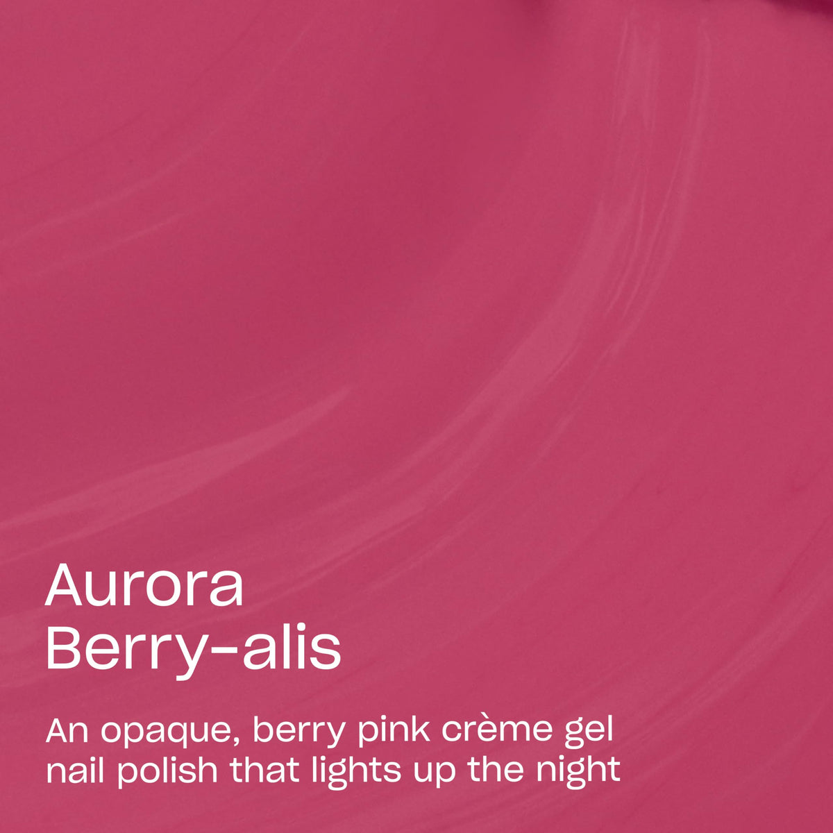OPI GelColor Aurora Berry-alis nail polish swatch on nails