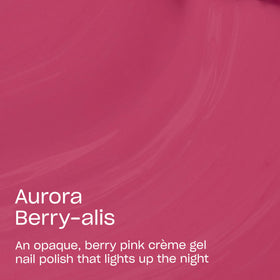 OPI GelColor Aurora Berry-alis nail polish swatch on nails