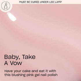 OPI GelColor Baby, Take a Vow bottle side view