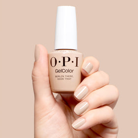 OPI GelColor Berlin There, Doin’ That with nail art design