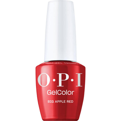 OPI GelColor Big Apple Red nail polish front view
