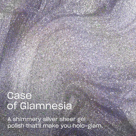 OPI GelColor Case of Glamnesia application on nails