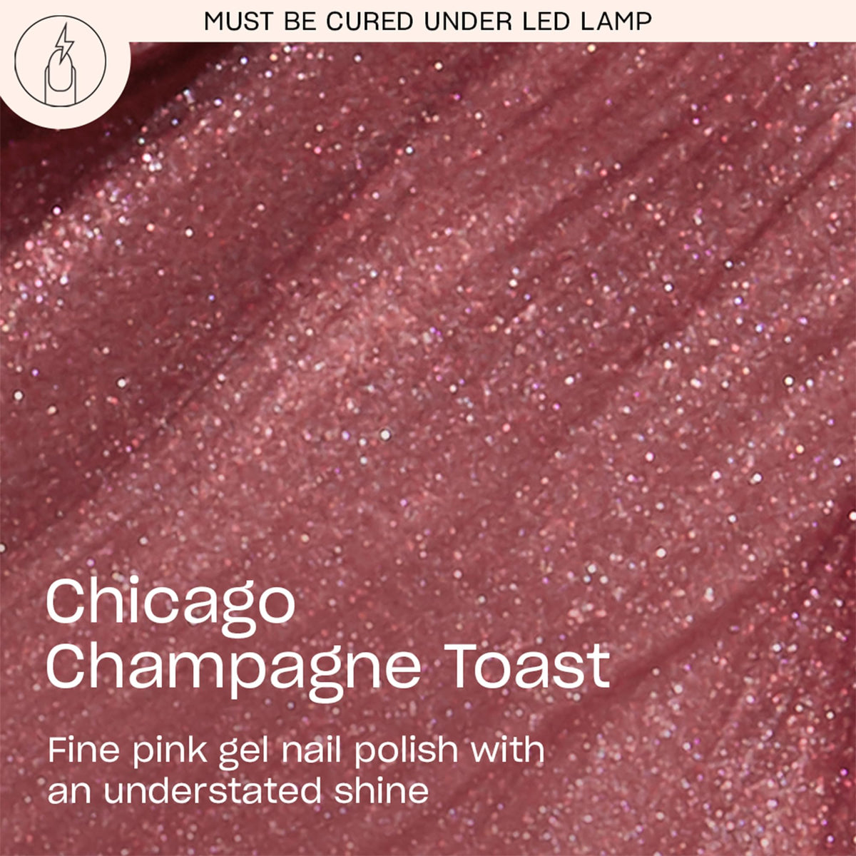 OPI GelColor Chicago Champagne Toast bottle side view