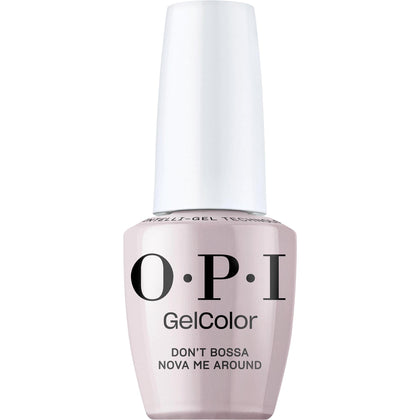 OPI GelColor Don't Bossa Nova Me Around front view with purple-gray colour