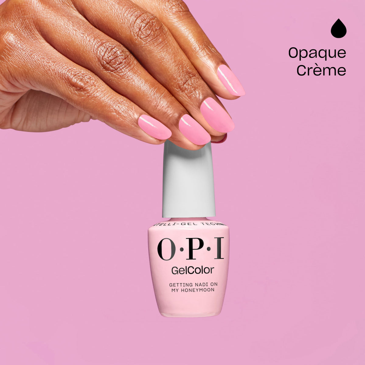 OPI GelColor Getting Nadi On My Honeymoon applied on nails