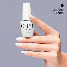 OPI GelColor I Cannoli Wear OPI application process with brush