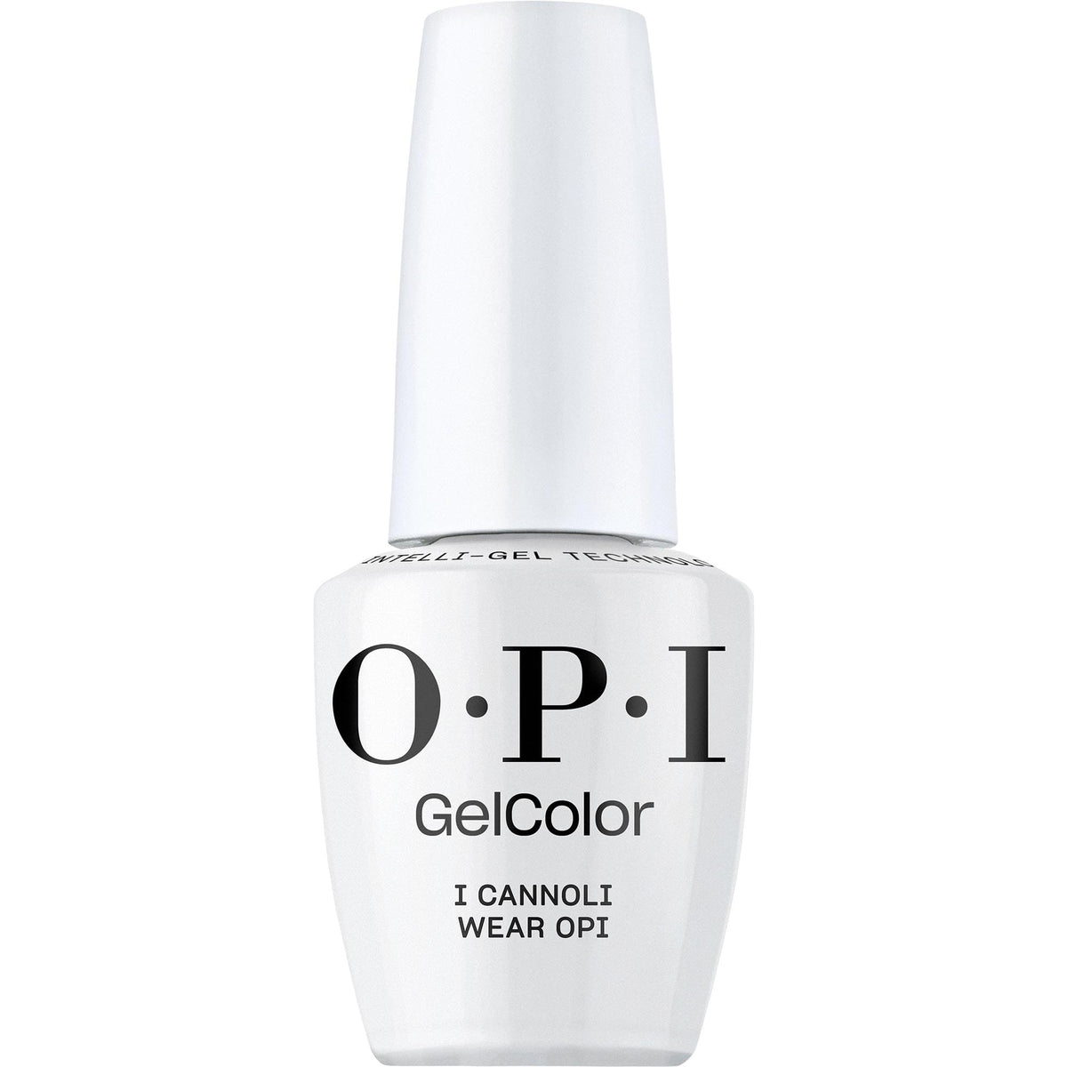 OPI GelColor I Cannoli Wear OPI soft gray gel nail polish front view