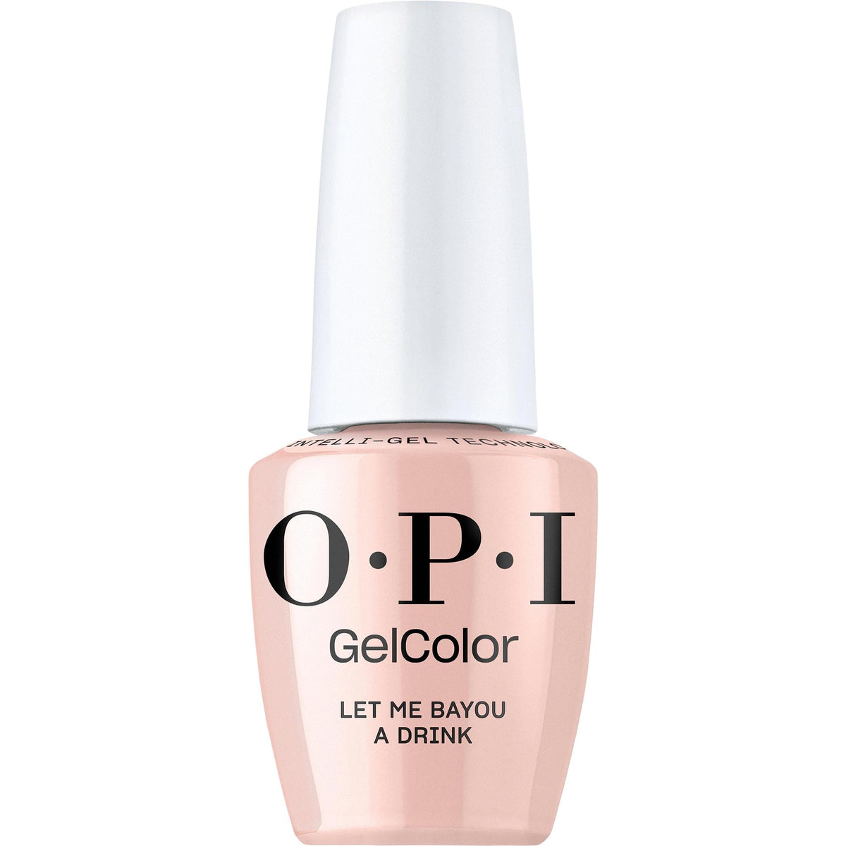 OPI GelColor Let Me Bayou a Drink nail polish front view