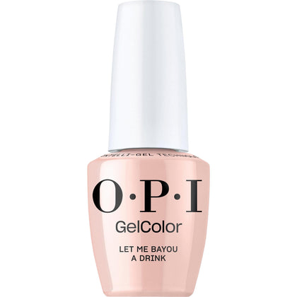 OPI GelColor Let Me Bayou a Drink nail polish front view