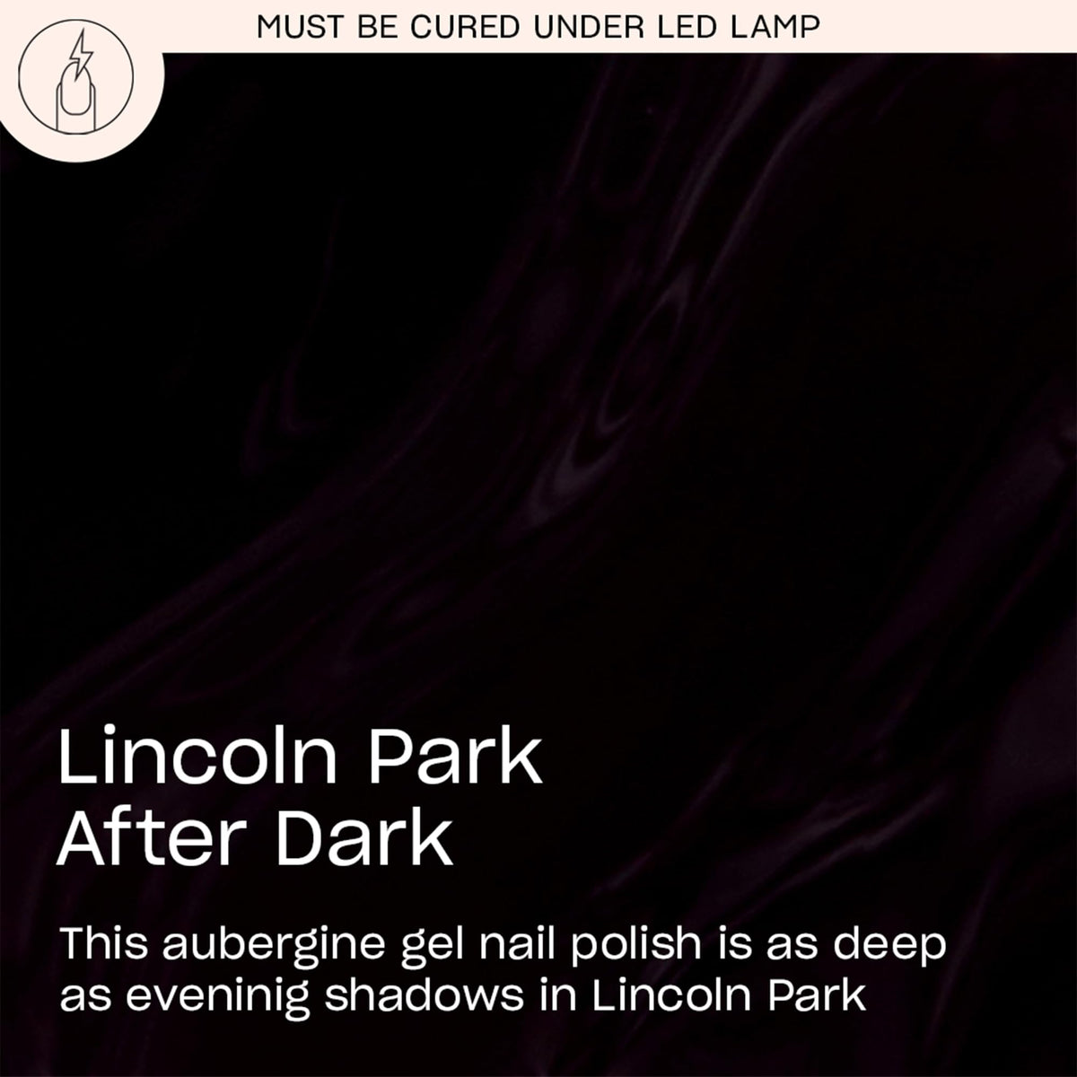 OPI GelColor Lincoln Park After Dark nail polish bottle with label