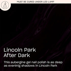OPI GelColor Lincoln Park After Dark nail polish bottle with label
