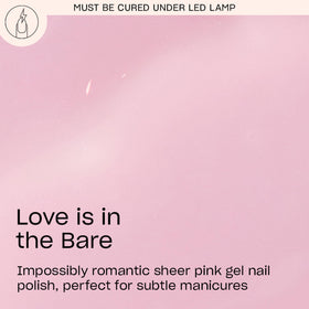 OPI GelColor Love is in the Bare bottle with label