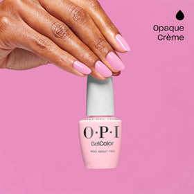 OPI GelColor Mod About You applied on nails showcasing glossy finish