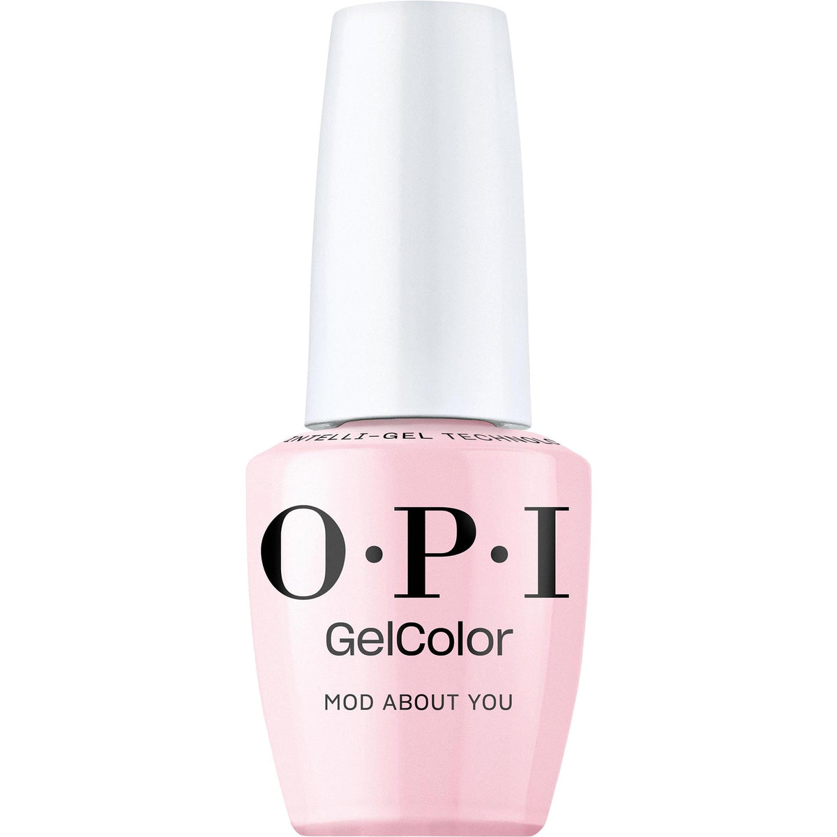 OPI GelColor Mod About You soft pastel pink gel nail polish front view