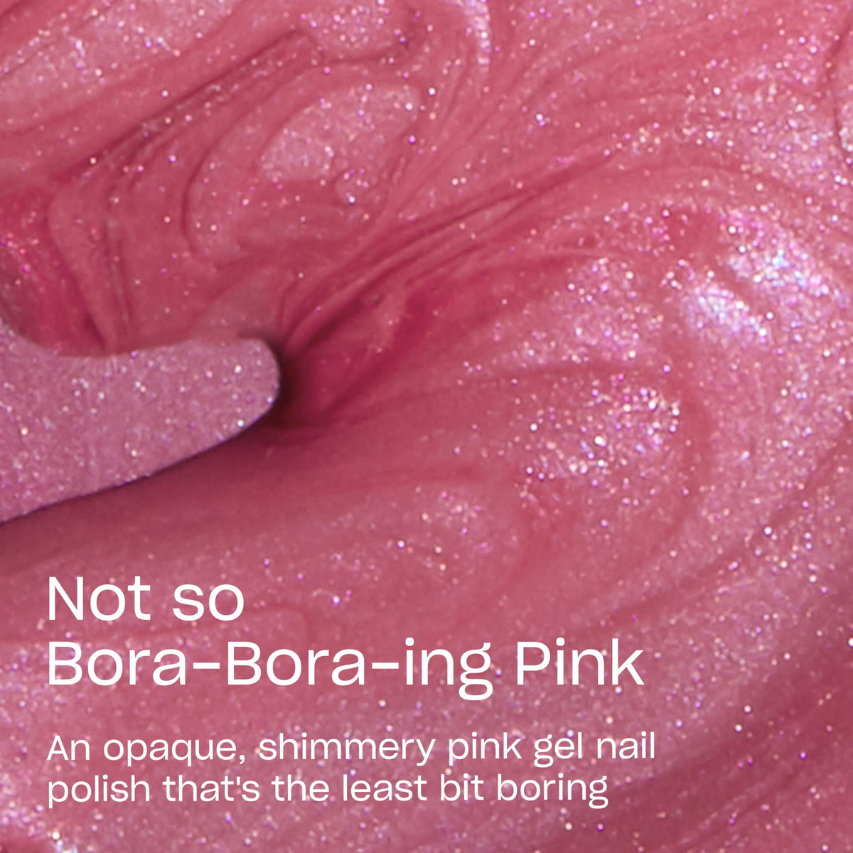 OPI GelColor Not So Bora-Bora-ing Pink bottle with brush