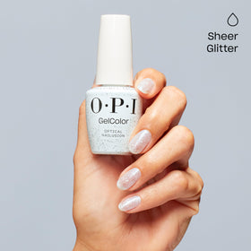 OPI GelColor Optical Nailusion packaging with label