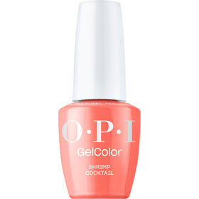 OPI GelColor Shrimp Cocktail Nail Polish 0.5 Fl Oz front view