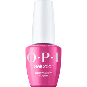 OPI GelColor Strawberry Cosmo nail polish front view