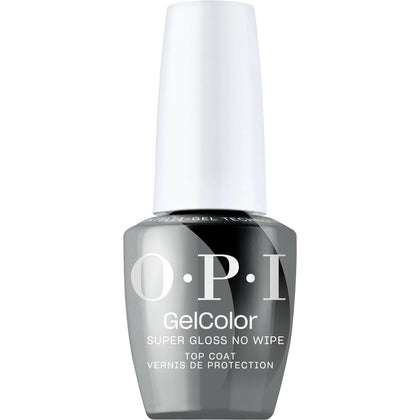 OPI GelColor Super Gloss No Wipe Top Coat front view