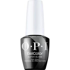 OPI GelColor Super Gloss Top Coat front view 0.5 Fl Oz