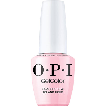 OPI GelColor Suzi Shops & Island Hops front view bottle