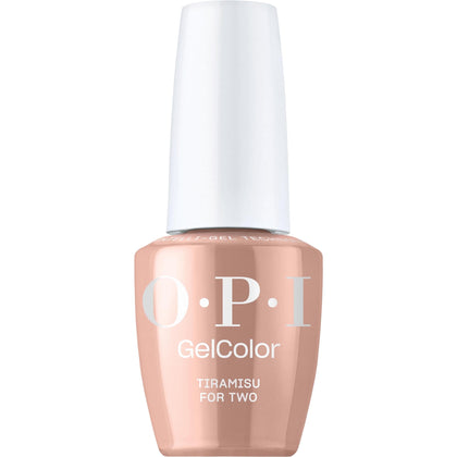 OPI GelColor Tiramisu for Two front view with label