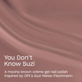 OPI GelColor You Don’t Know Suzi bottle with label