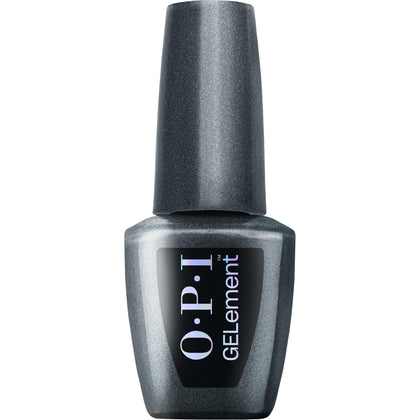OPI GELement EMOtional Black Blue Gel Nail Polish front view