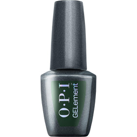OPI GELement Garden My French dark green gel nail polish bottle front view