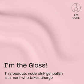 OPI GELement I'm the Gloss! gel polish bottle with label