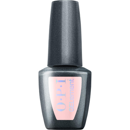 OPI GELement I'm the Gloss! opaque soft rose pink gel nail polish front view