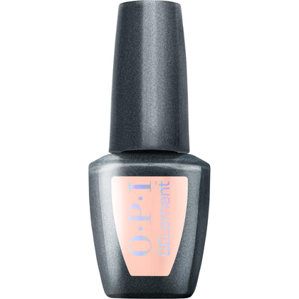OPI GELement Passion Week Gel Nail Polish front view, soft nude peach