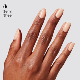 OPI GELement Pilates Princess gel polish on nails